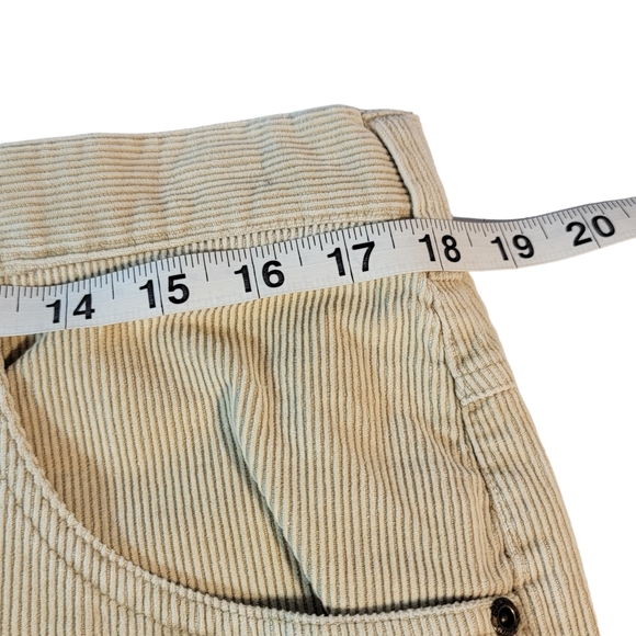 Lee Dungarees Loose Straight Leg Light Tan Corduroy Pants Men's 36x34 - Picture 12 of 13